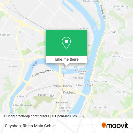 Карта Cityshop