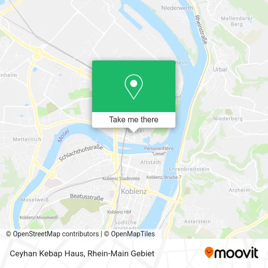 Карта Ceyhan Kebap Haus