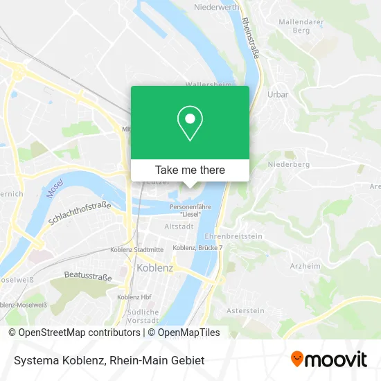 Карта Systema Koblenz
