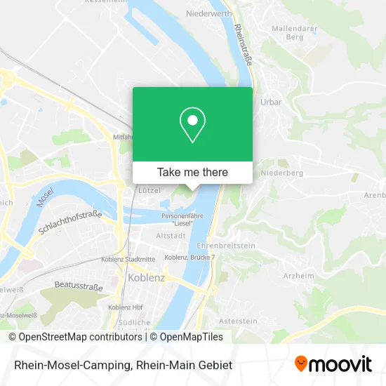 Карта Rhein-Mosel-Camping