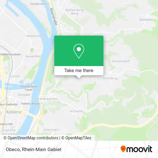 Карта Obeco