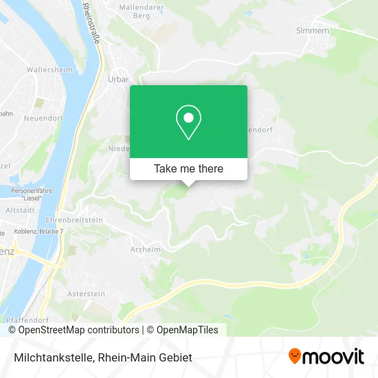 Карта Milchtankstelle