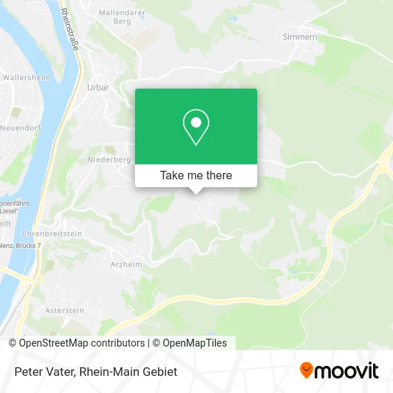 Карта Peter Vater