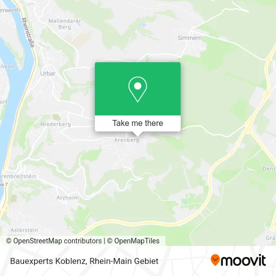 Карта Bauexperts Koblenz