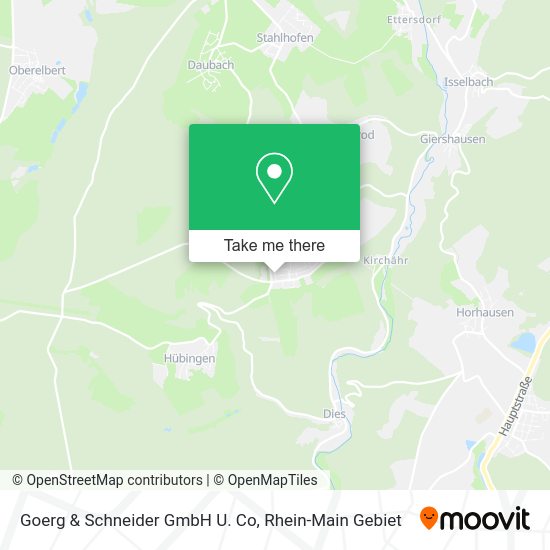 Карта Goerg & Schneider GmbH U. Co