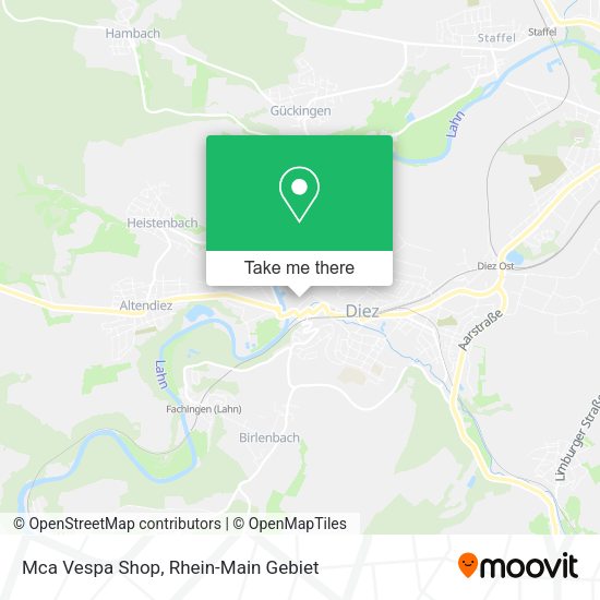 Карта Mca Vespa Shop