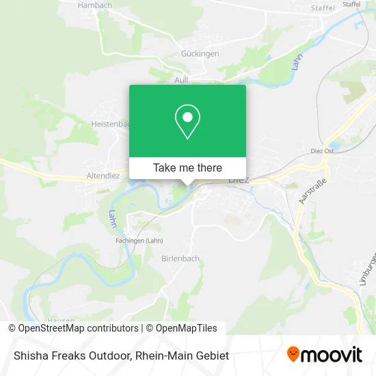 Карта Shisha Freaks Outdoor