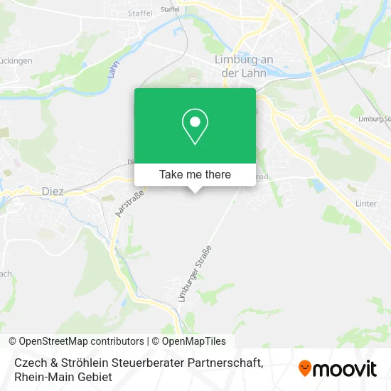 Карта Czech & Ströhlein Steuerberater Partnerschaft