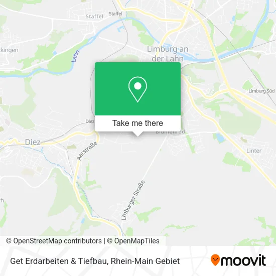 Карта Get Erdarbeiten & Tiefbau