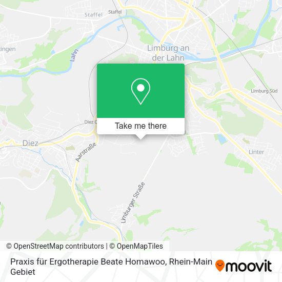 Карта Praxis für Ergotherapie Beate Homawoo