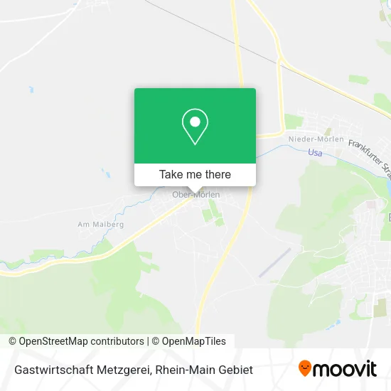 Gastwirtschaft Metzgerei map