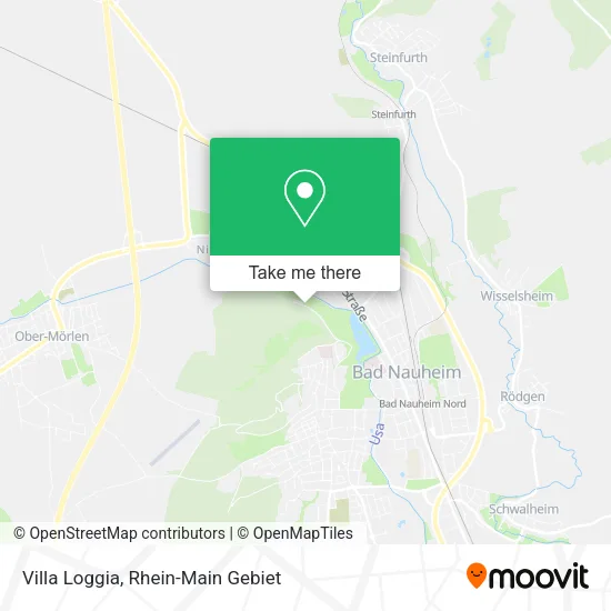 Villa Loggia map