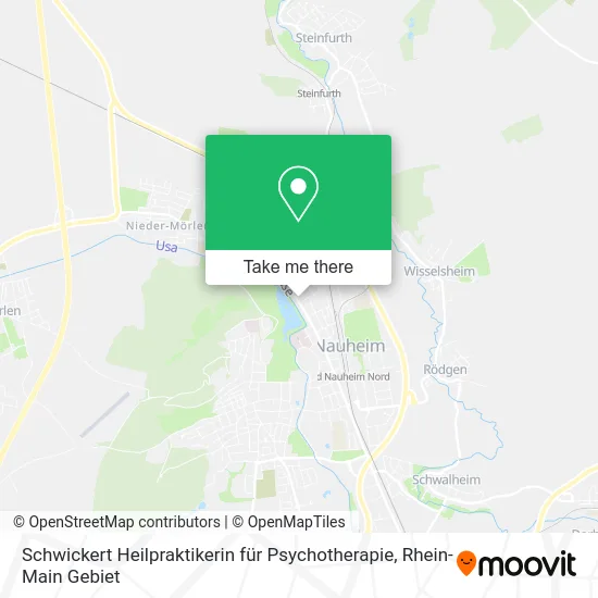 Карта Schwickert Heilpraktikerin für Psychotherapie