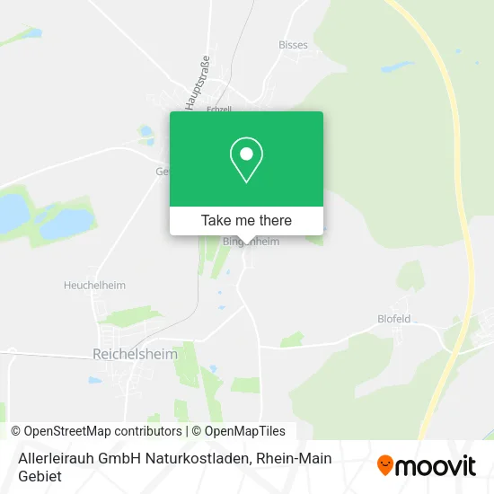 Карта Allerleirauh GmbH Naturkostladen