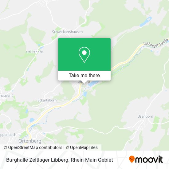 Карта Burghalle Zeltlager Libberg