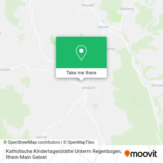 Карта Katholische Kindertagesstätte Unterm Regenbogen