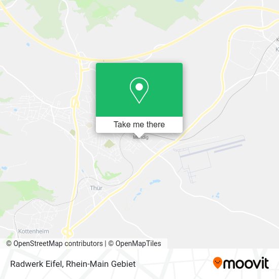 Карта Radwerk Eifel