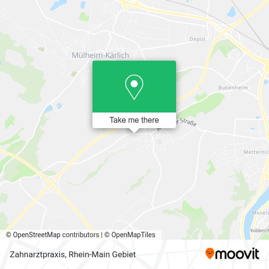 Карта Zahnarztpraxis