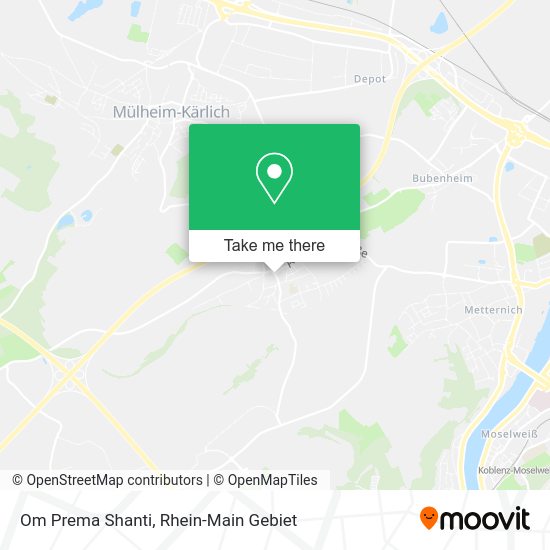 Карта Om Prema Shanti