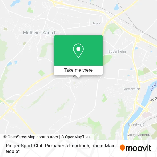 Ringer-Sport-Club Pirmasens-Fehrbach map