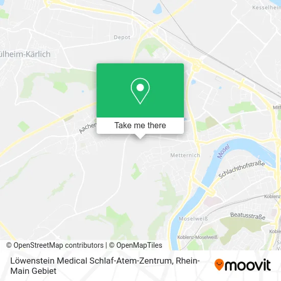 Карта Löwenstein Medical Schlaf-Atem-Zentrum