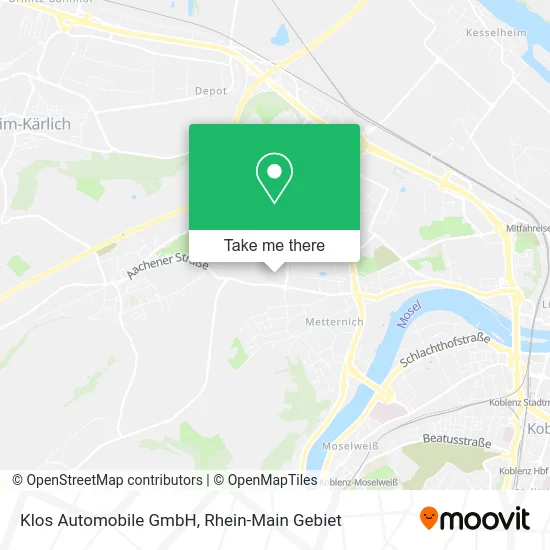Карта Klos Automobile GmbH