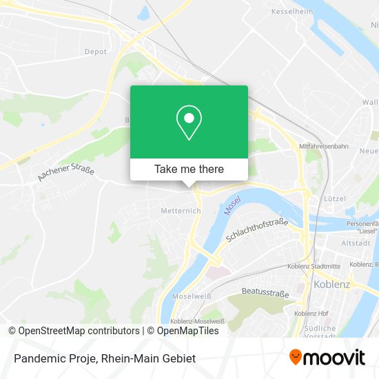 Карта Pandemic Proje