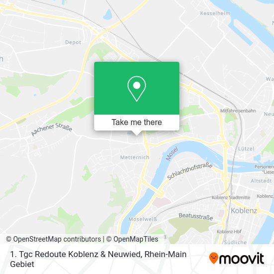 Карта 1. Tgc Redoute Koblenz & Neuwied