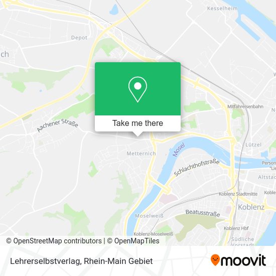Карта Lehrerselbstverlag