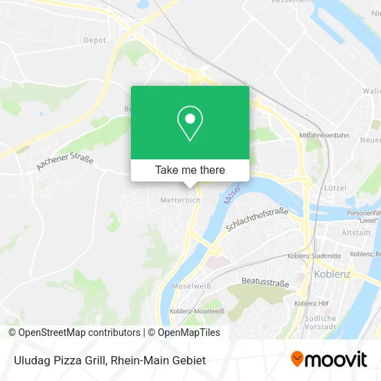 Карта Uludag Pizza Grill