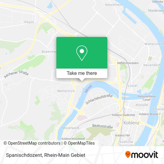 Карта Spanischdozent