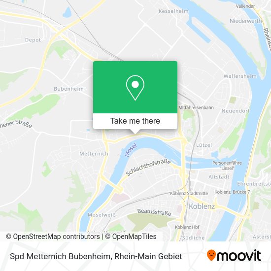 Карта Spd Metternich Bubenheim