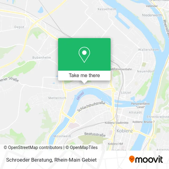 Карта Schroeder Beratung