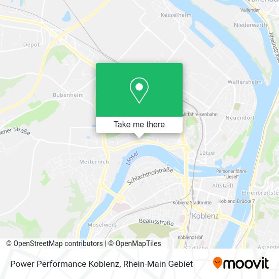 Карта Power Performance Koblenz