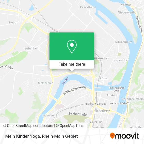 Карта Mein Kinder Yoga