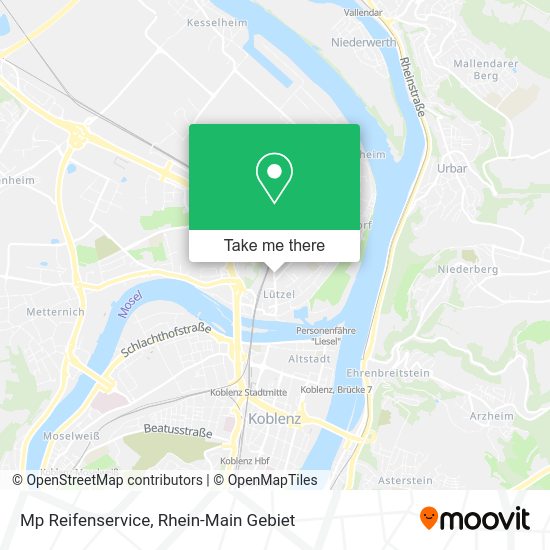 Карта Mp Reifenservice