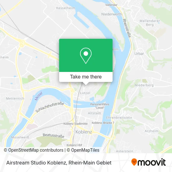 Карта Airstream Studio Koblenz