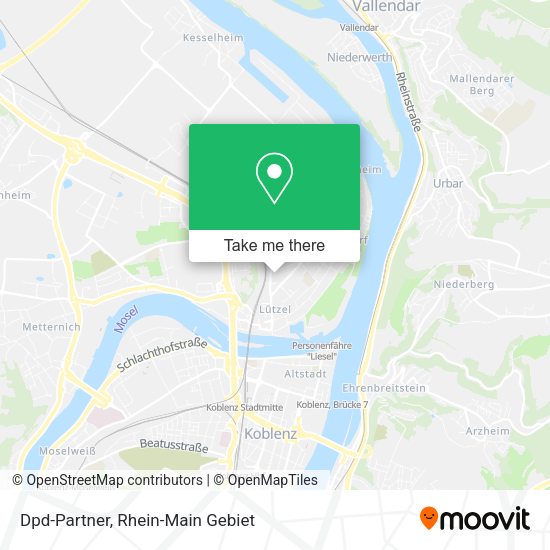 Карта Dpd-Partner
