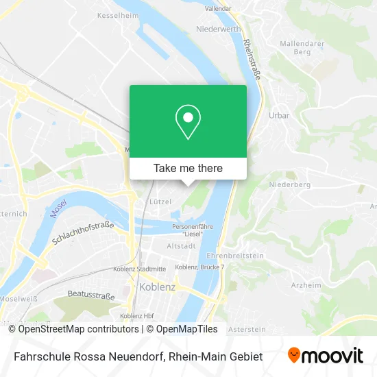 Карта Fahrschule Rossa Neuendorf
