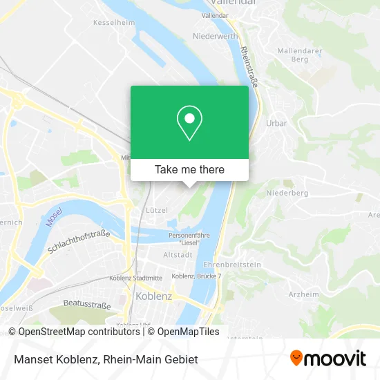 Карта Manset Koblenz