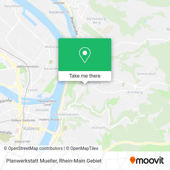 Карта Planwerkstatt Mueller