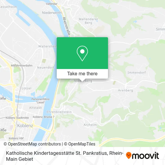 Карта Katholische Kindertagesstätte St. Pankratius