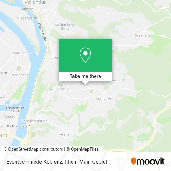 Карта Eventschmiede Koblenz