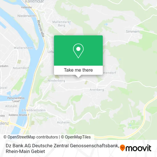 Карта Dz Bank AG Deutsche Zentral Genossenschaftsbank