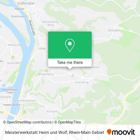 Карта Meisterwerkstatt Heim und Wolf