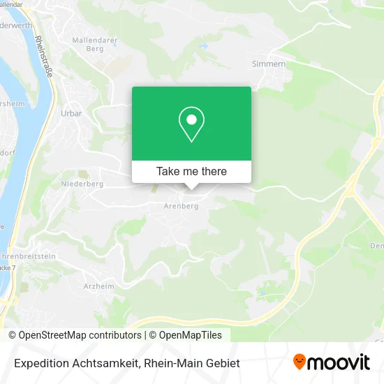 Карта Expedition Achtsamkeit