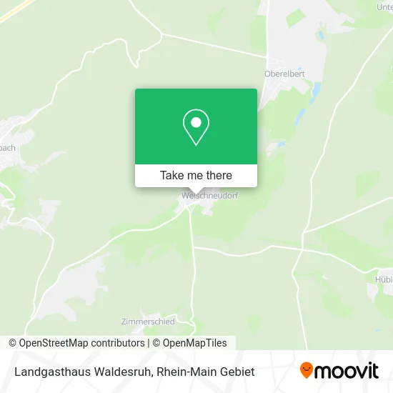 Карта Landgasthaus Waldesruh