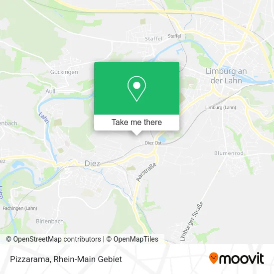 Карта Pizzarama
