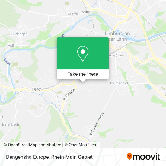 Карта Dengensha Europe