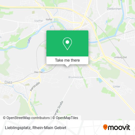 Карта Lieblingsplatz